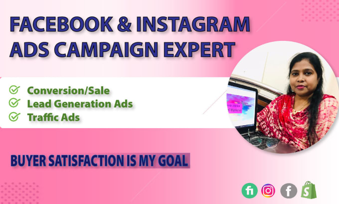 Gig Preview - Be your expert facebook ads manager