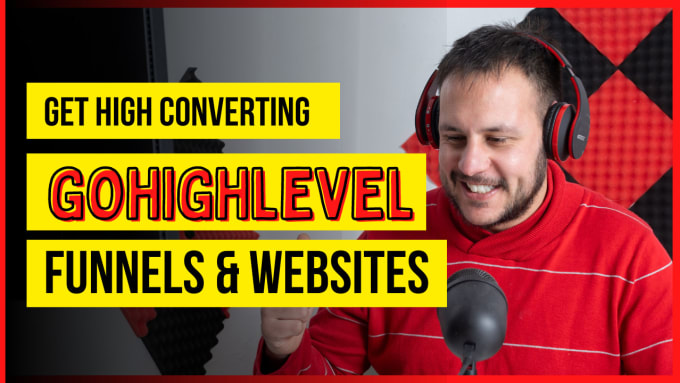 Gig Preview - Do go high level sales funnel, gohighlevel website, systeme io landing page, wix