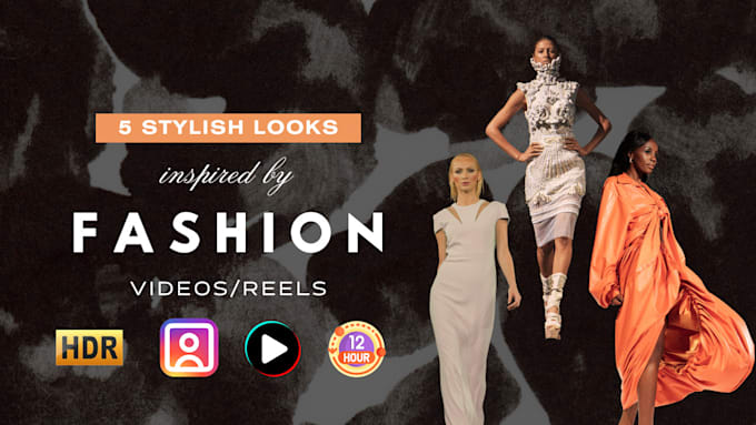 Gig Preview - Edit fashion video for instagram reel or tiktok in  hour