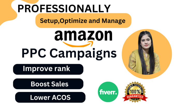 Gig Preview - Do amazon PPC campaign, amazon PPC management and amazon PPC optimization