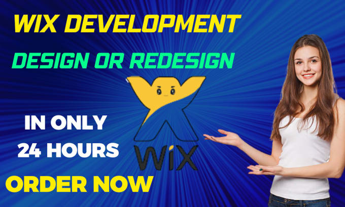 Gig Preview - Create wix website design,redesign wix website