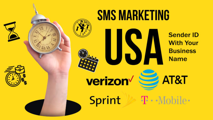 Bestseller - do bulk SMS for your business with company sender id in USA