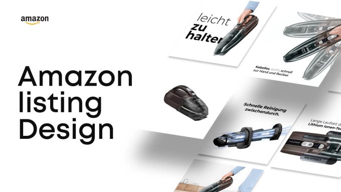 Gig Preview - Design your amazon listing in a professional way