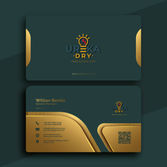 Gig Preview - Do corporate business card and brand identity for you