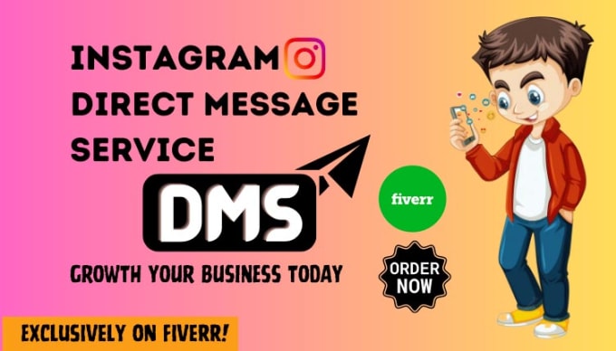 Gig Preview - Do instagram dms service to targeted people