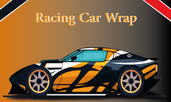 Gig Preview - Do amazing racing car wrap design, van wrap, car wrap design