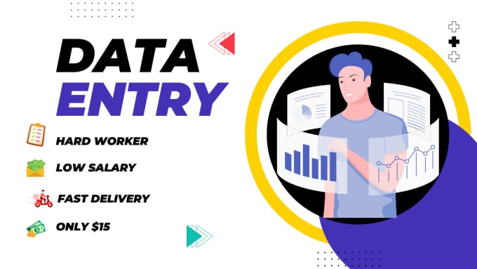 Gig Preview - Do data entry, edit, convert, input, arrange your data