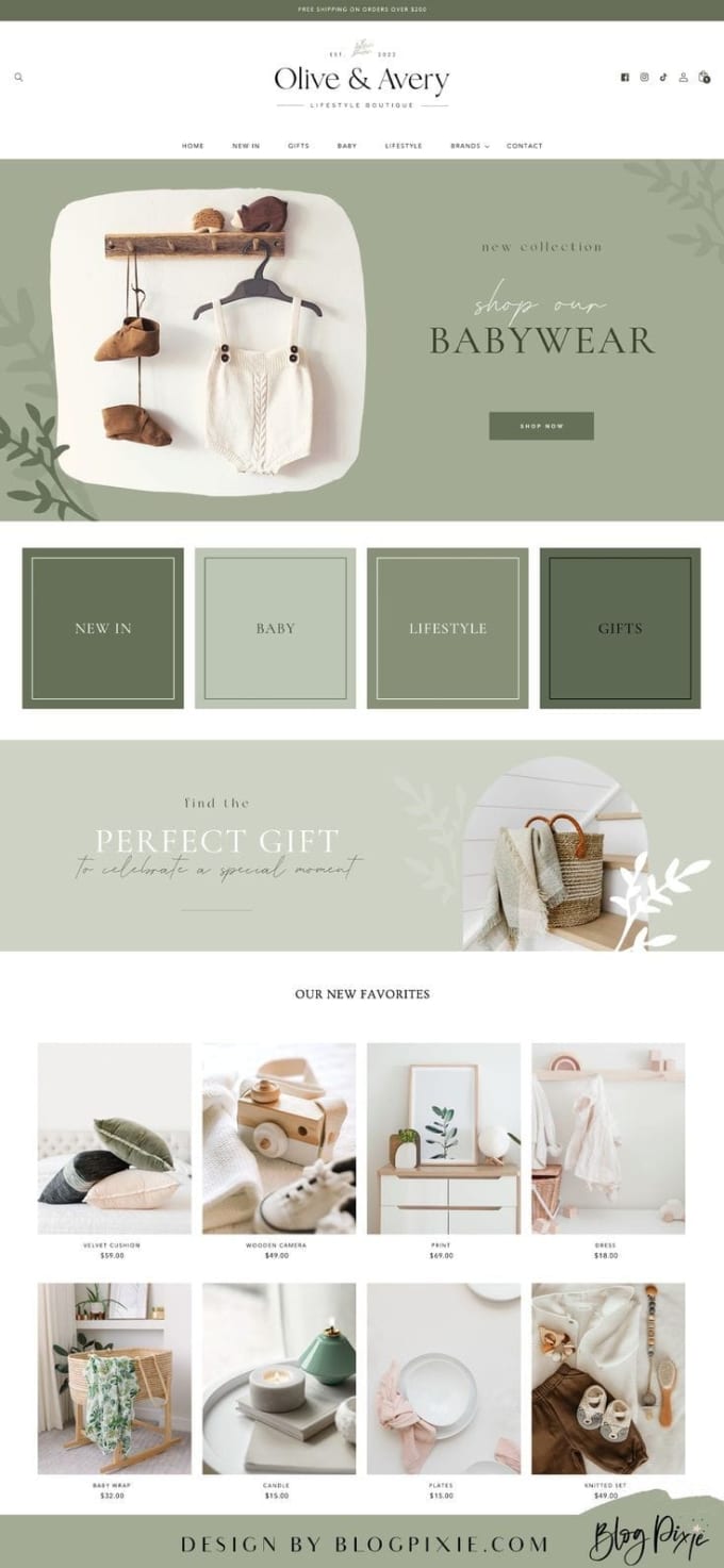 Gig Preview - Create shopify store design shopify website redesign