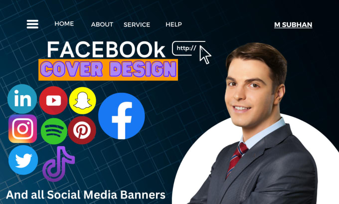 Gig Preview - Create an amazing facebook cover banner design