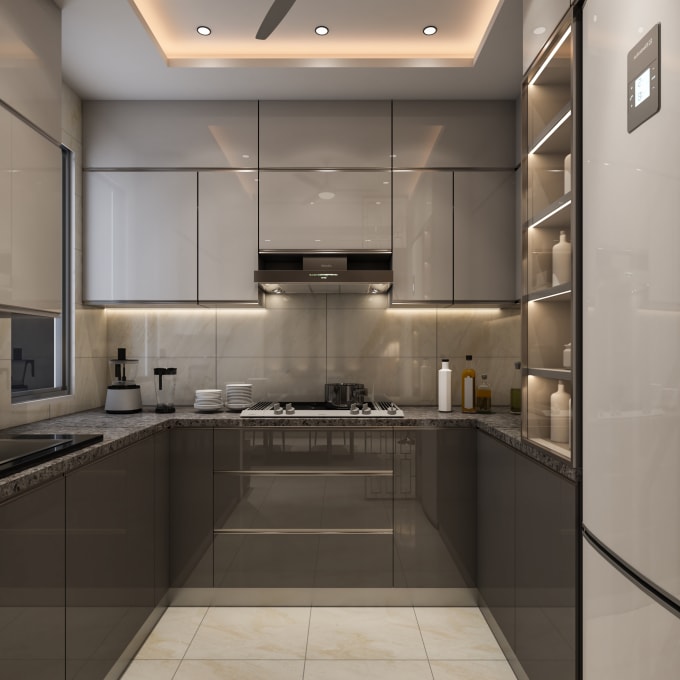 Gig Preview - Prepare contemporary or modern kitchen design