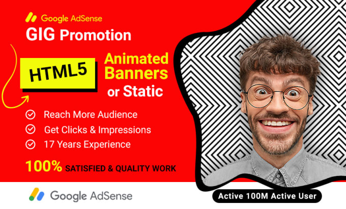 Bestseller - design attractive animated HTML5 banner ads