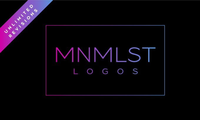 Gig Preview - Create simple minimalist logo