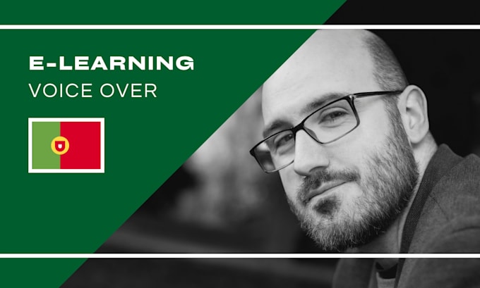 Gig Preview - Voice your elearning portuguese course video tutorial