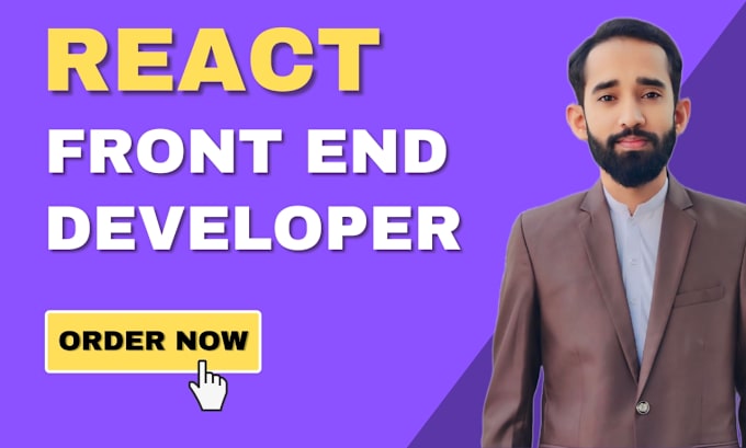 Gig Preview - Be your react js front end developer