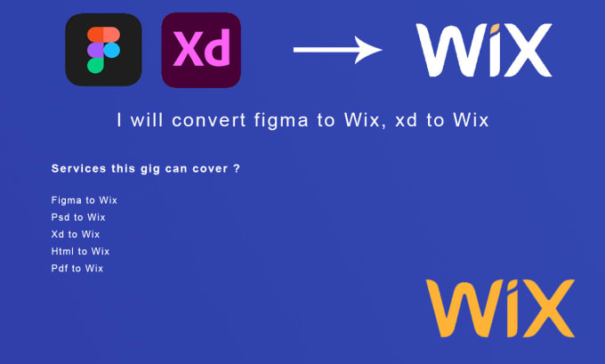 Gig Preview - Design and redesign wix website or wix online store