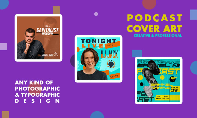 Gig Preview - Design podcast artwork, podcast cover, and podcast logo