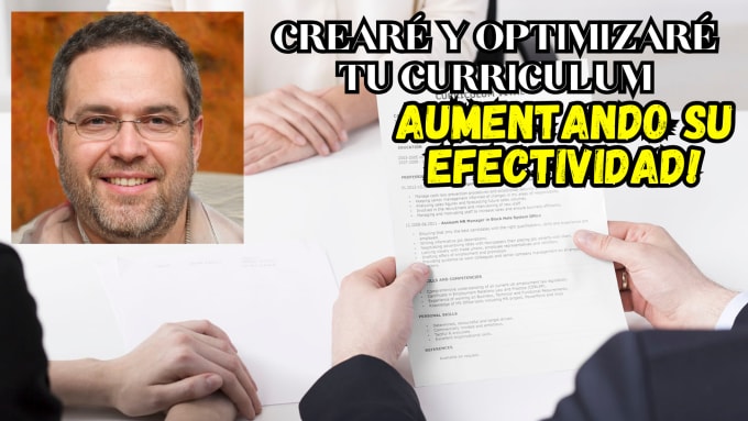 Gig Preview - Crear y optimizar tu curriculum vitae cv