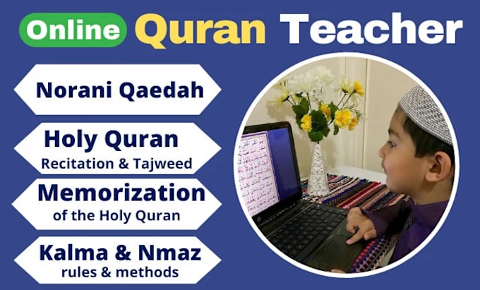 Gig Preview - Improve your recitation some quran sorah like yaaseen rahman waqia muzamil mulak