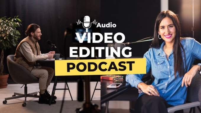 Gig Preview - Provide personalized podcast video editing