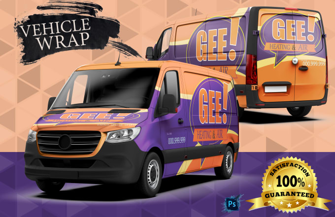 Gig Preview - Create awesome attractive vehicle wrap design for car truck and van