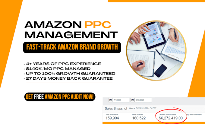 Gig Preview - Do amazon PPC campaign management through flywheel PPC blueprint