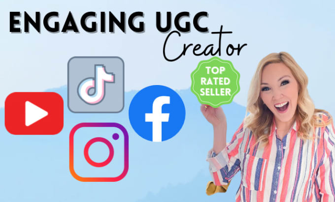 Gig Preview - Create engaging ugc videos for tiktok, instagram, and other social media