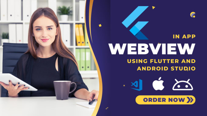 Gig Preview - Convert website to android and ios apps,mobile apps using flutter in app webview