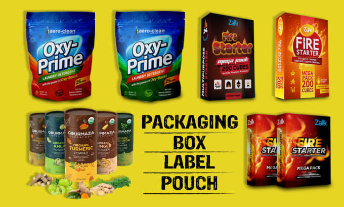 Gig Preview - Do pouch, bag, food packaging, box or sachet design