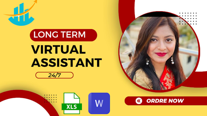 Gig Preview - Be top notch virtual assistant provide data entry