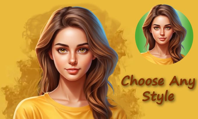 Gig Preview - Draw realistic vector art portrait avatar of your photo in 24 hours