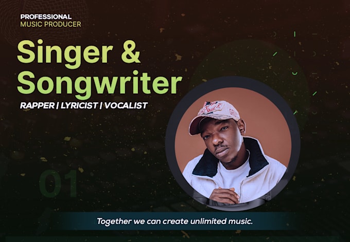 Gig Preview - Be your rap, pop, producer, ghostwriter and songwriter