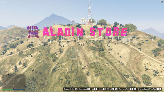 Gig Preview - Make vinewood  custom sign for your fivem  server