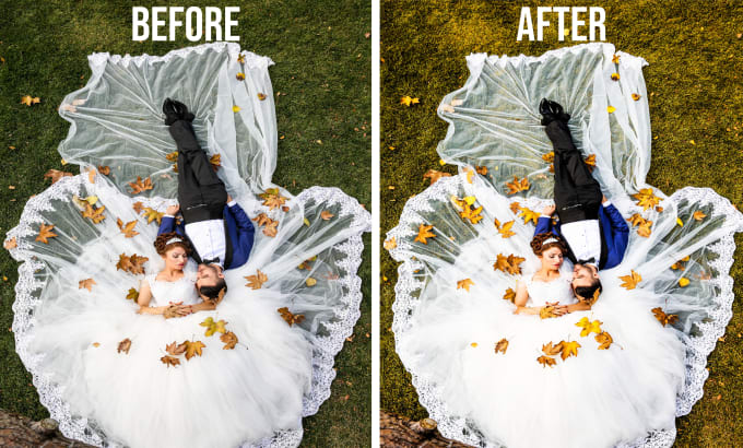 Gig Preview - Do professional wedding photo retouching services for you