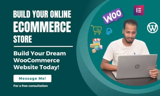 Gig Preview - Design and build woocommerce woodmart website for your online store