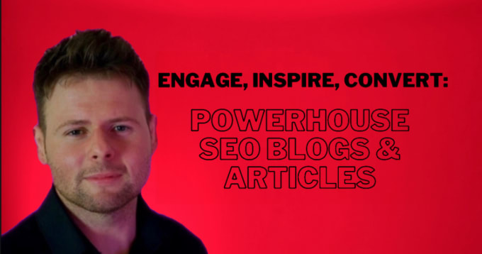 Gig Preview - Be your content writer for SEO blog posts and articles