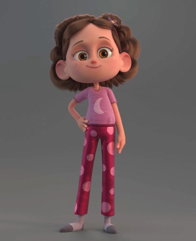 Gig Preview - 3d animation for kids 3d character animation 3d character modeling 3d animation