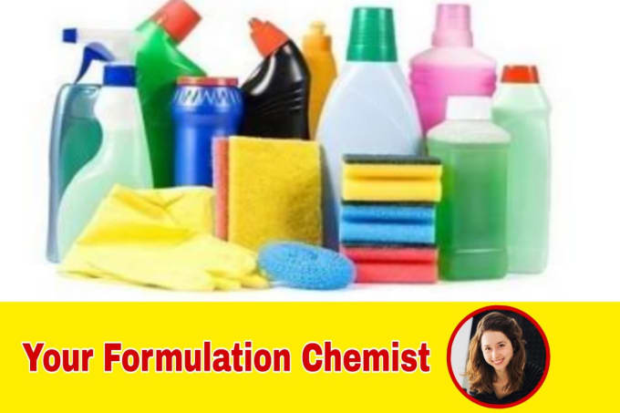 Gig Preview - Develop cosmetic formulations for laundry detergent and toiletry products