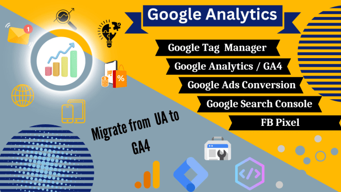 Gig Preview - Expertly install google analytics 4, fb pixel, ad conversion, and GTM tags