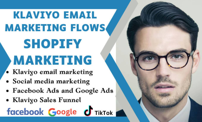 Gig Preview - Setup shopify klaviyo email marketing flows, email campaign, email flows