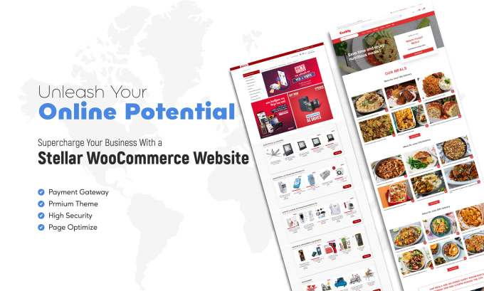 Gig Preview - Woocommerce setup, customization, and development of your ecommerce websites