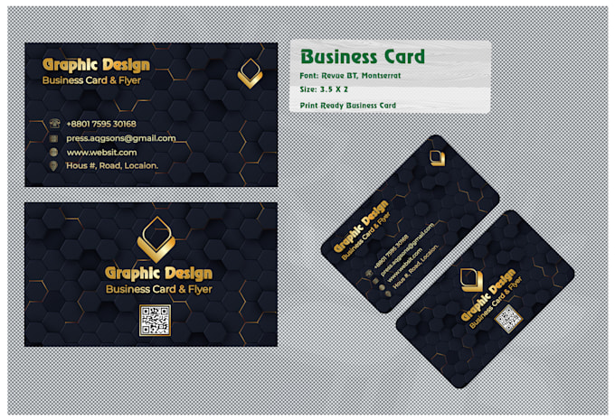 Gig Preview - Design unique business card