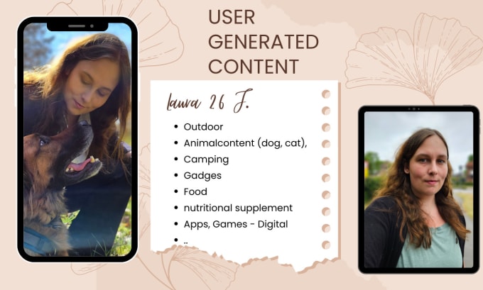 Gig Preview - Create authentic ugc videos in german