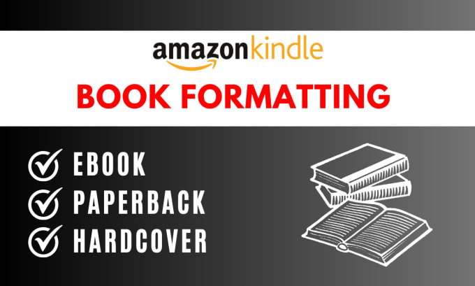 Gig Preview - Do amazon KDP ebook, paperback and kindle book formatting