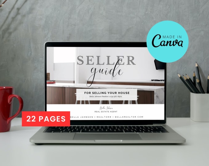 Gig Preview - Provide real estate seller presentation in canva