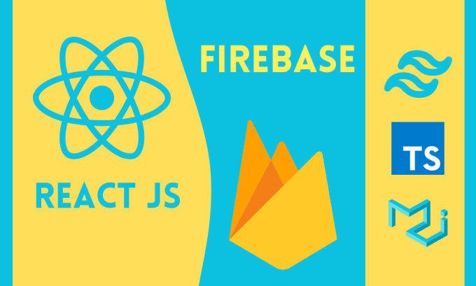 Gig Preview - Create firebase web application using react js typescript