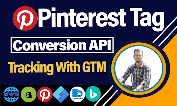 Gig Preview - Setup pinterest conversion API server side tracking with GTM