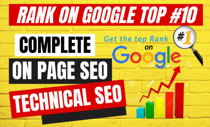 Gig Preview - Do the best technical on page SEO for google top ten ranking