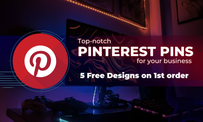 Gig Preview - Design top notch pinterest pins for your business