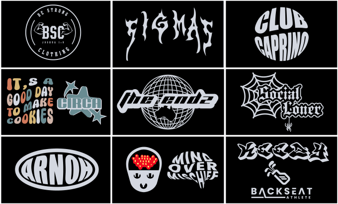 Gig Preview - Design clothing brand logo