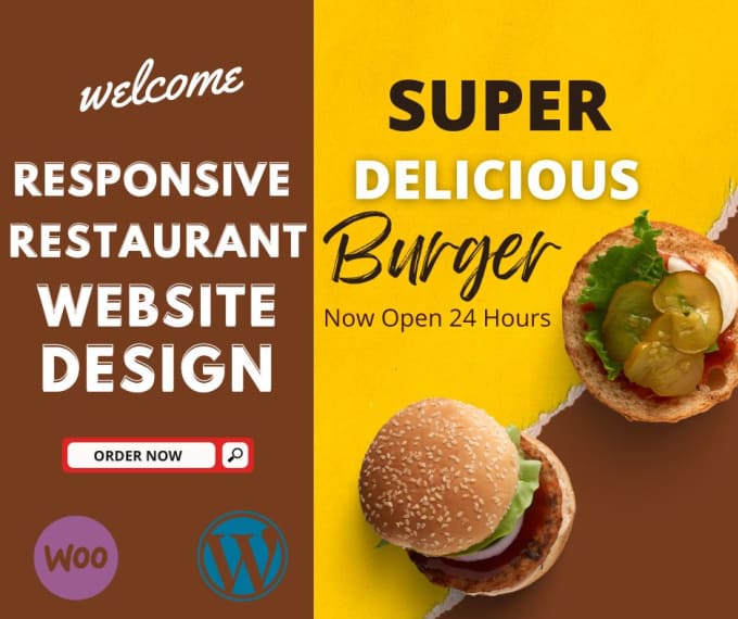 Gig Preview - Build a professional restaurant website using wordpress elementor